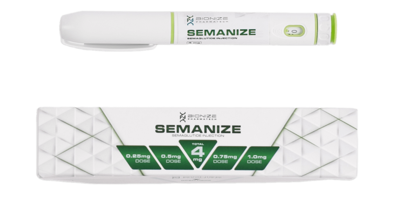 SEMANIZE® 4 mg semaglutide in penna multidose immagini 2 SEMANIZE® 4 mg semaglutide in penna multidose immagini 1